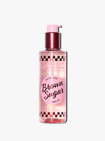 Масло для тела brown sugar body oil pink