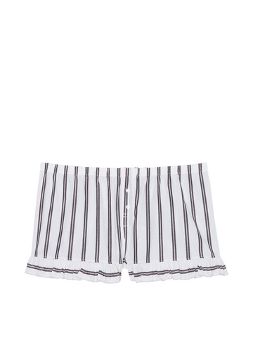 Пижамные шорты flannel boxy pajama shorts