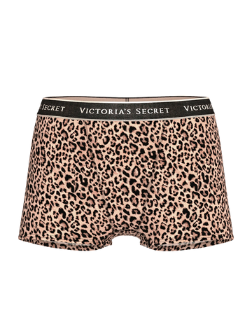 Трусики logo cotton high-waist boyshort panty, L