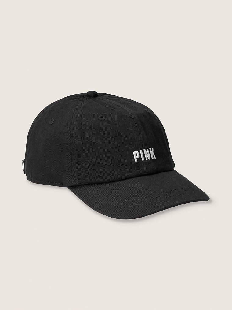 Бейсболка Baseboll Hat Pure Black Pink