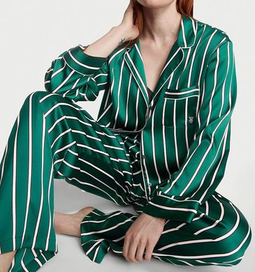 Сатиновая пижама Satin Long Pajama Set, L