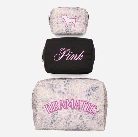 Набір косметичок makeup bag trio