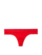 Трусики Victoria’s Secret Logo Cotton Thong Panty красные, L