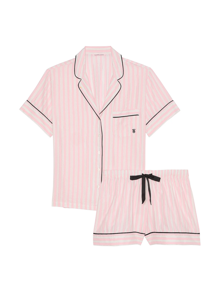 Фланелева піжама flannel short pajama set, XS