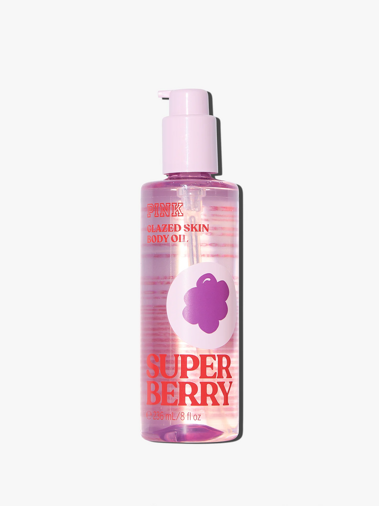 Масло для тела super berry body oil pink