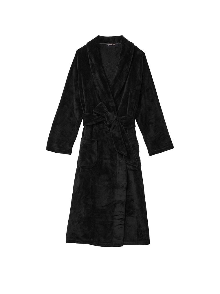 Теплый длинный халат Logo Long Cozy Robe, M/L