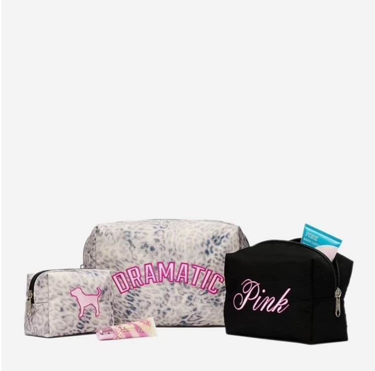 Набір косметичок makeup bag trio
