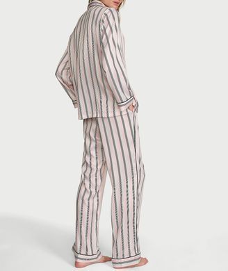 Сатинова піжама satin long pajama set, L