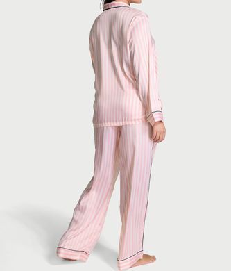 Піжама сатинова glazed satin long pajama set, L