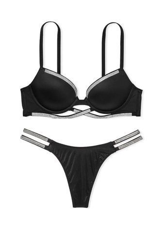 Комплект белья со стразами Very Sexy Push-Up Bra, 34C+ L
