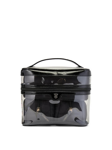 4-in-1 Train Case Косметичка в чорному кольорі