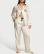 Сатинова піжама glazed satin long pajama set, L