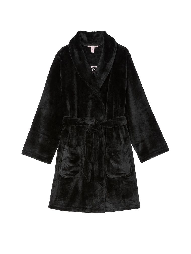 Халат плюшевый short cozy robe, M/L