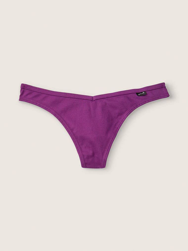 Трусики Pink Victoria’S Secret Cotton Thong, XS