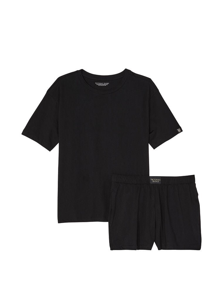 Хлопковая пижама Short Knit Tee-jama Set