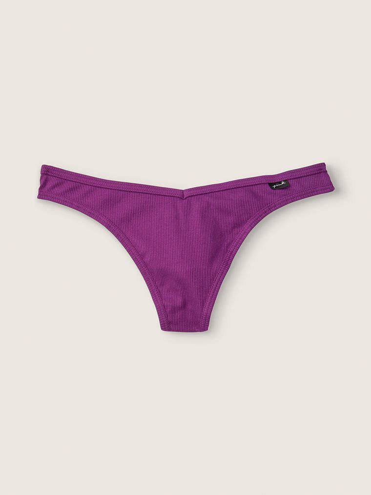 Трусики Pink Victoria’s Secret Cotton Thong, M