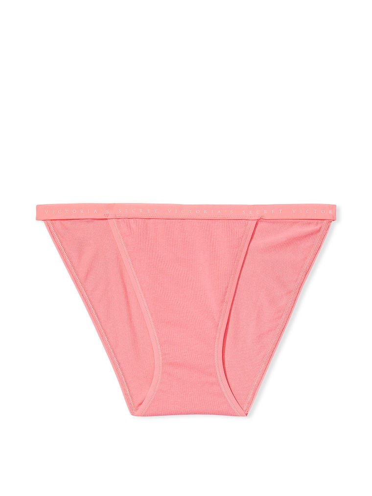Трусики Stretch Cotton Bikini Panty Cocktail Pink Victoria’s Secret, M