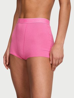 Трусики logo cotton high-waist boyshort panty, XS