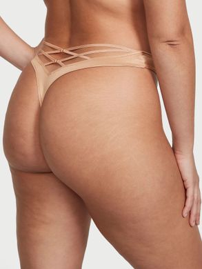 Трусики strappy back high-leg thong panty, M