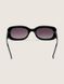 Солнцезащитные очки Retro Rectangle Sunglusses Pure Black Pink