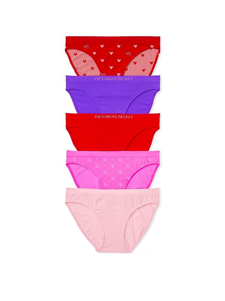 Набор трусиков 5-pack seamless bikini panty, S