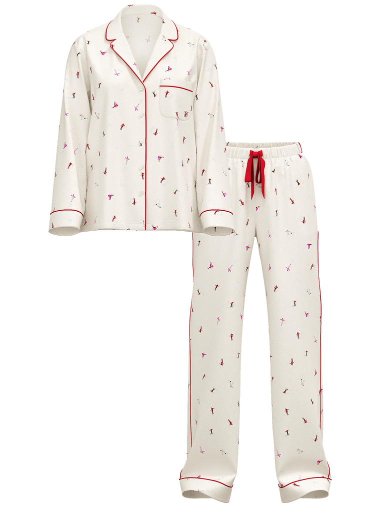 Піжама фланелева flannel long pajama set, XS