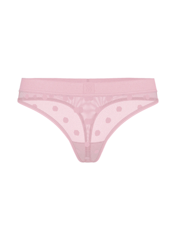 Трусики logo cotton thong panty, XS