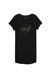 Нічна сорочка Вікторія Сікрет Cotton Sleepshirt чорного кольору, XS