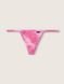 Трусики Pink Victoria’s Secret Cotton Thong V-String Panty