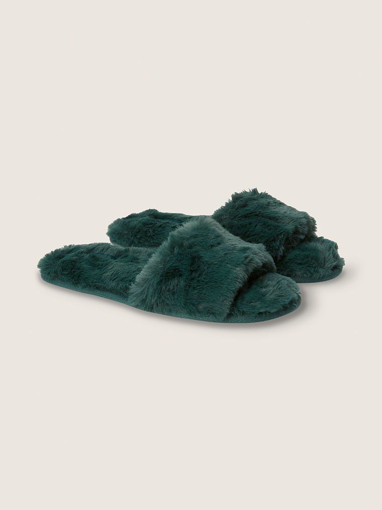 Домашние тапочки Faux Fur Slippers, M