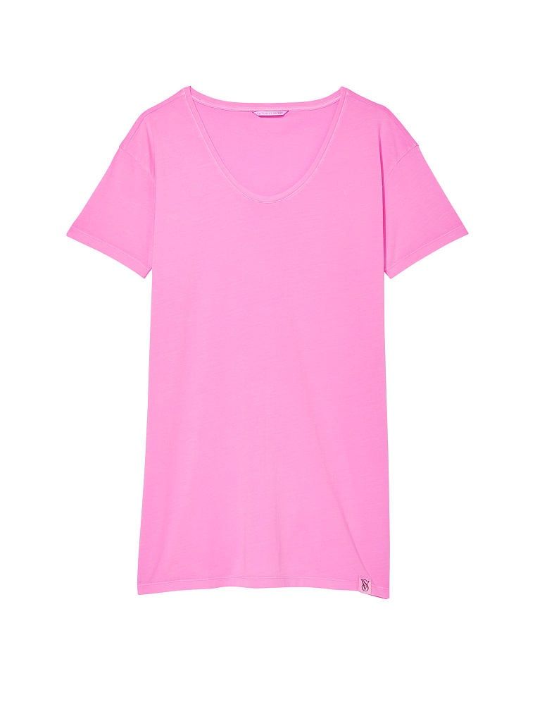 Ночная рубашка Виктория сикрет Oversize Cotton T-Shirt, XS/S