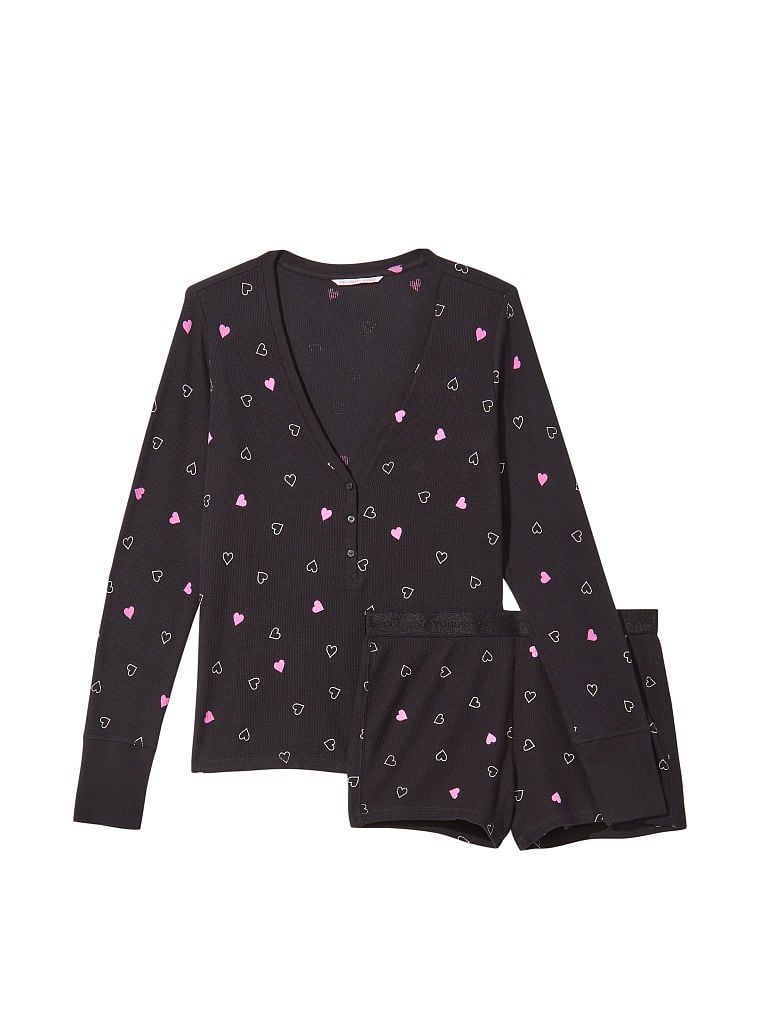 Термо пижама Victoria’s Secret Thermal Short Pajama Set, XS