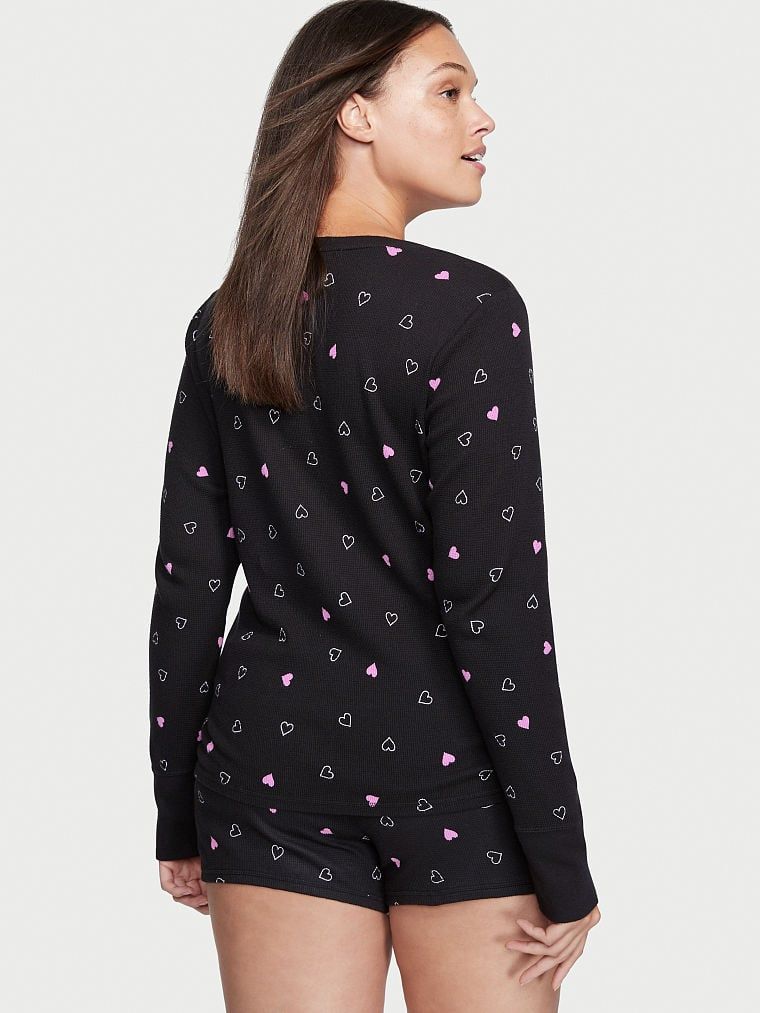 Термо пижама Victoria’s Secret Thermal Short Pajama Set, XS