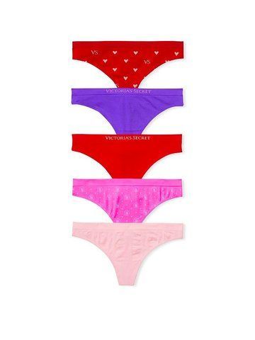 Набор трусиков 5-pack seamless thong panty, L