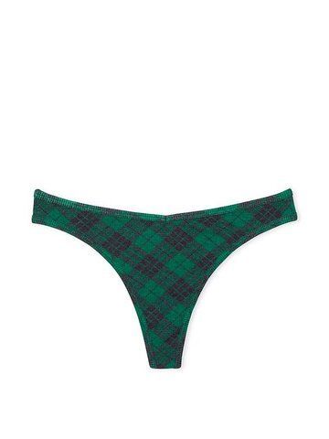 Трусики pink cotton thong, S