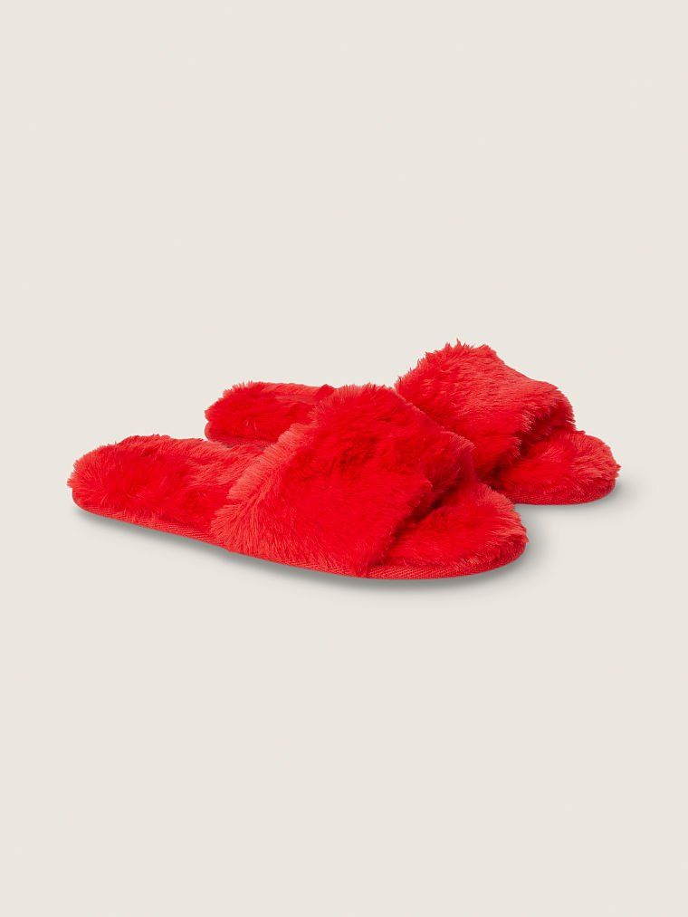 Домашние тапочки Faux Fur Slippers, S