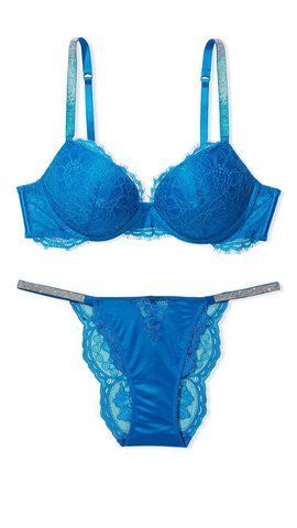 Комплект белья со стразами Very Sexy Push-Up Bra, 75B+ S