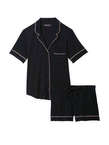Піжама Modal Short Pajama Set Black