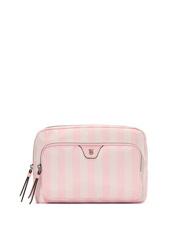Косметичка iconic stripe boxy case makeup bag