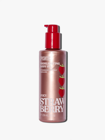 Масло для тела juicy strawberry highlighting body oil