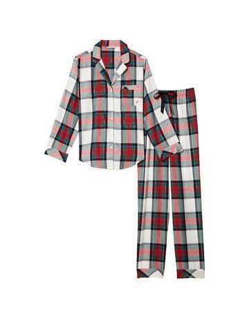 Піжама фланелева Flannel Long Pj Set, XL