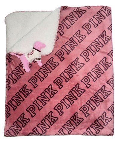 Плед cozy plush sherpa blanket и собачка