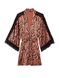 Сатиновый халат lace inset robe, M/L