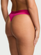 Трусики logo cotton shine thong panty, S