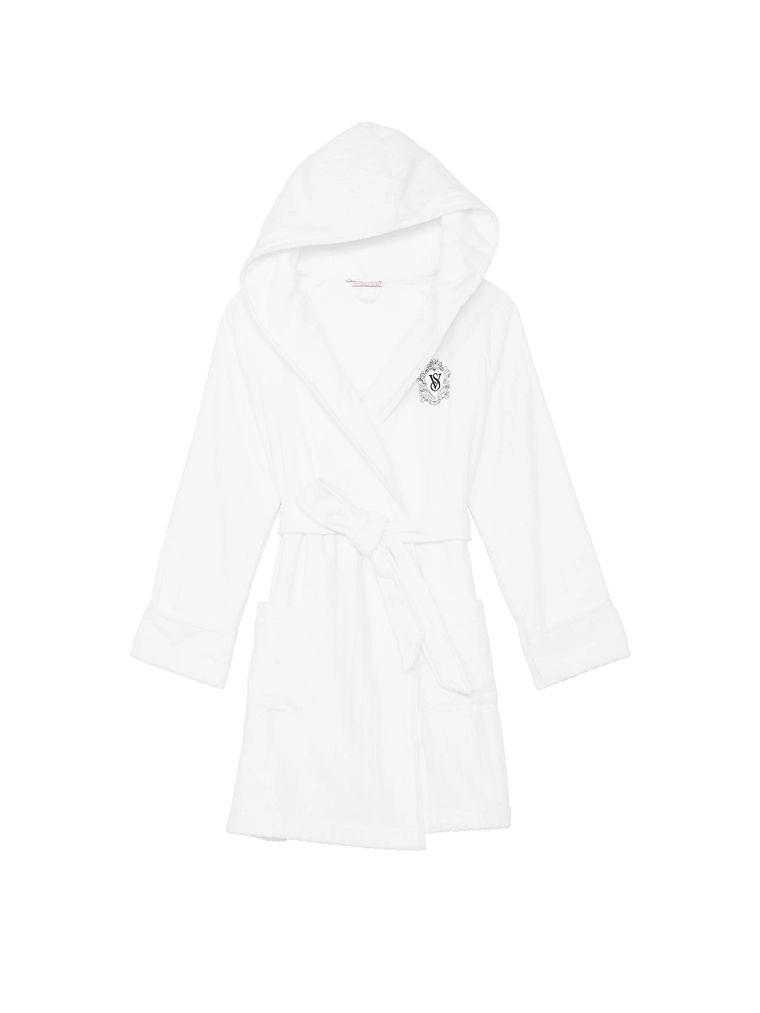 Махровий халат terry hooded short robe, M/L