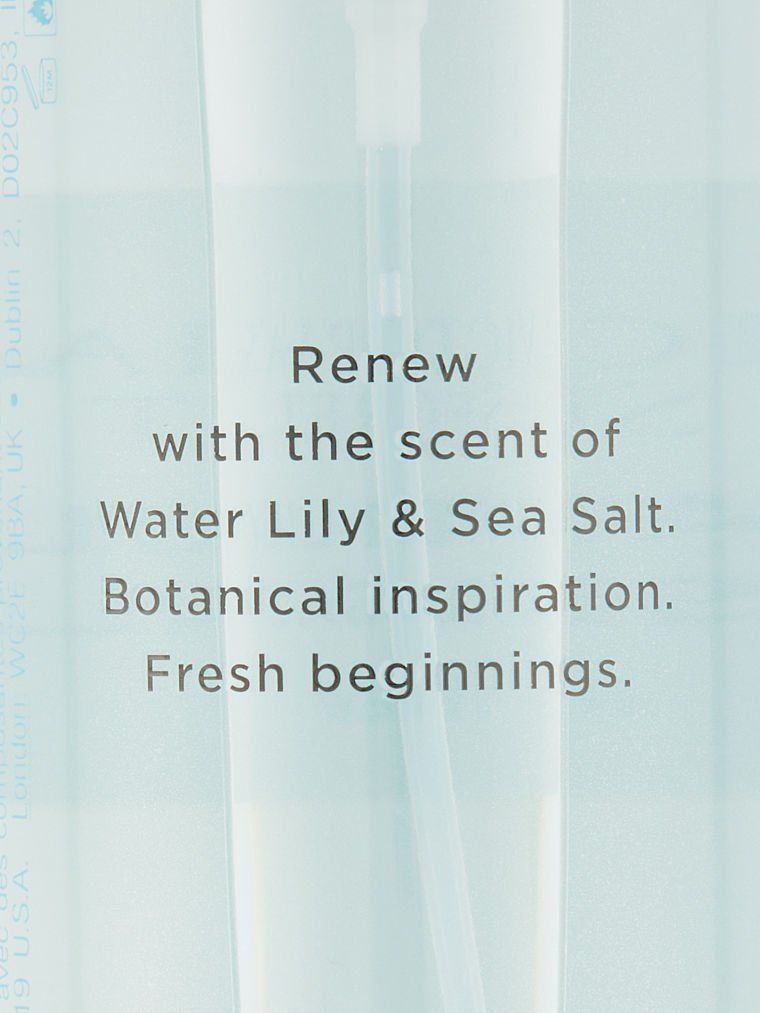 Спрей для тела Water Lily Sea Salt Natural Beauty Fragrance Mist Victoria’s Secret