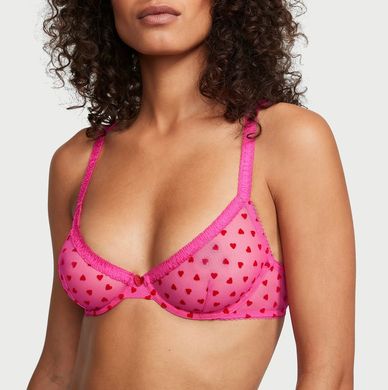 Комплект білизни fun & flirty unlined demi bra set, 34C+ S