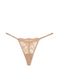 Мереживні трусики зі стразами v-string panty, L
