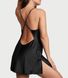 Пеньюар satin open-back slip, S