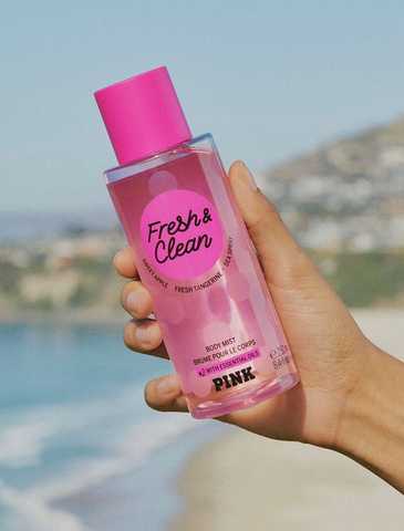 Купить Спрей Для Тела Fresh & Clean Pink Victoria'S Secret